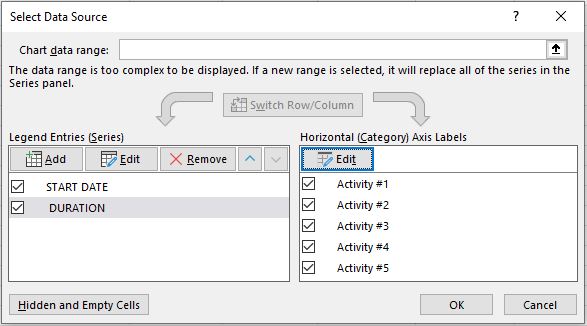 Create Your Gantt Chart In Excel Step By Step Ganttasizer 6997